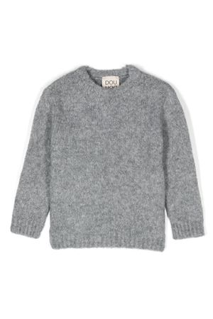 maglione in acrilico grigio DOUUOD KIDS | DV9P50W0137805